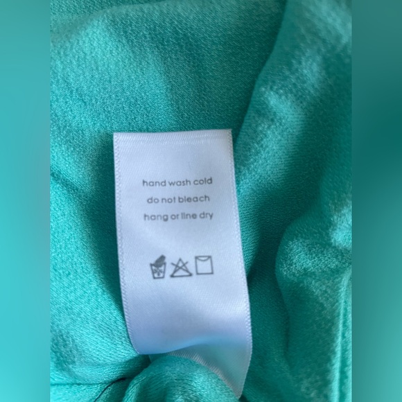 New Naked Wardrobe Green Blue Bodysuit Size Medium - Picture 8 of 8